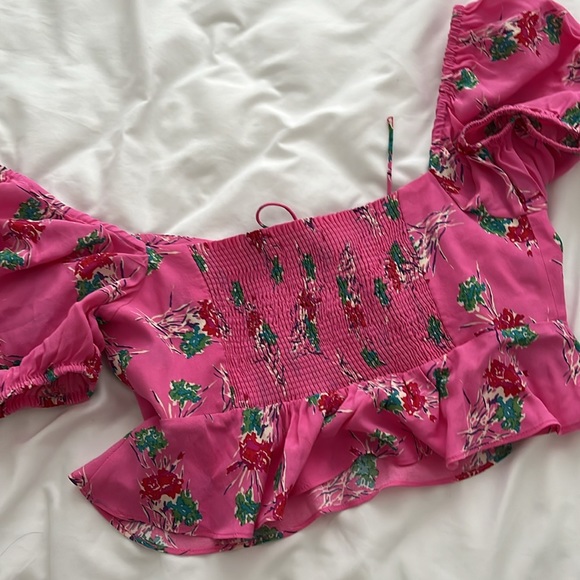 Zara summer floral top - Picture 4 of 4